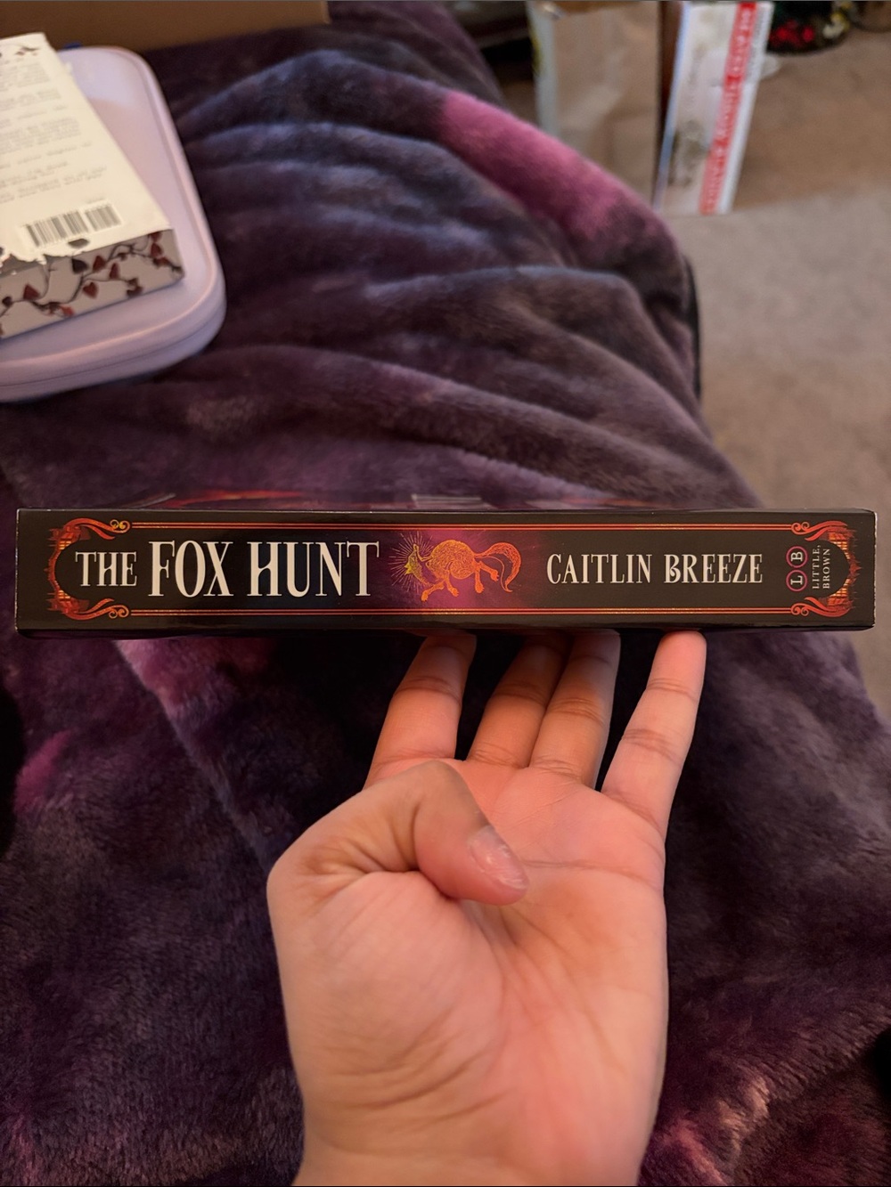 The Fox Hunt by Caitlin Breeze - Red & Black Paperback - Picture 2 of 4